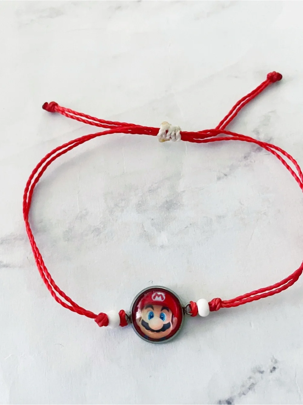 Super Mario Adjustable Waterproof Charm Bracelet